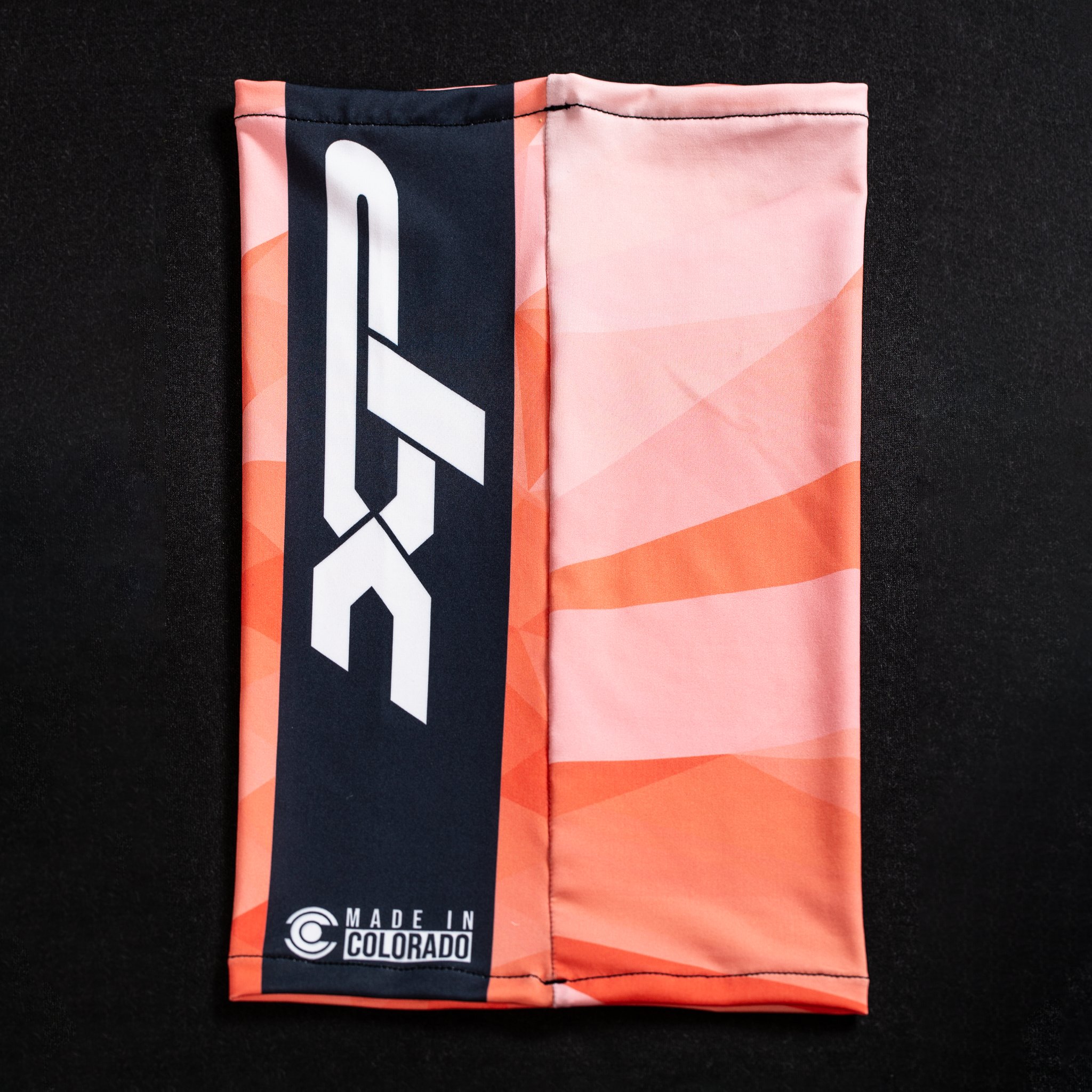 Sublimated Antimicrobial Neck Gaiter in Coral Xtreme Pro Apparel
