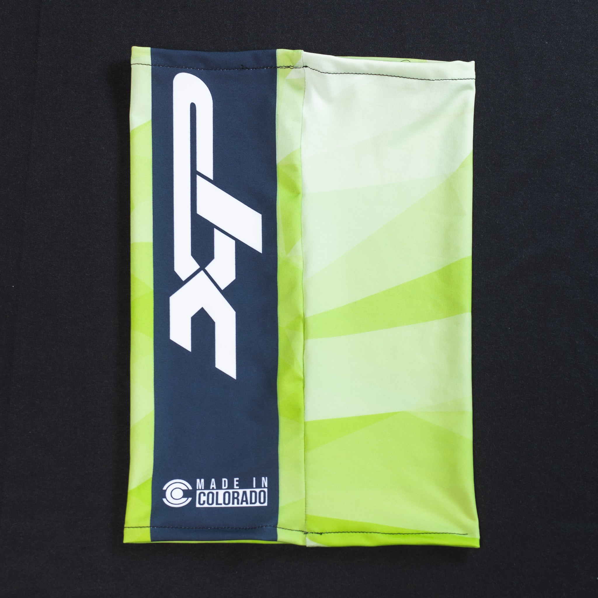 Sublimated Antimicrobial Neck Gaiter in Green Xtreme Pro Apparel