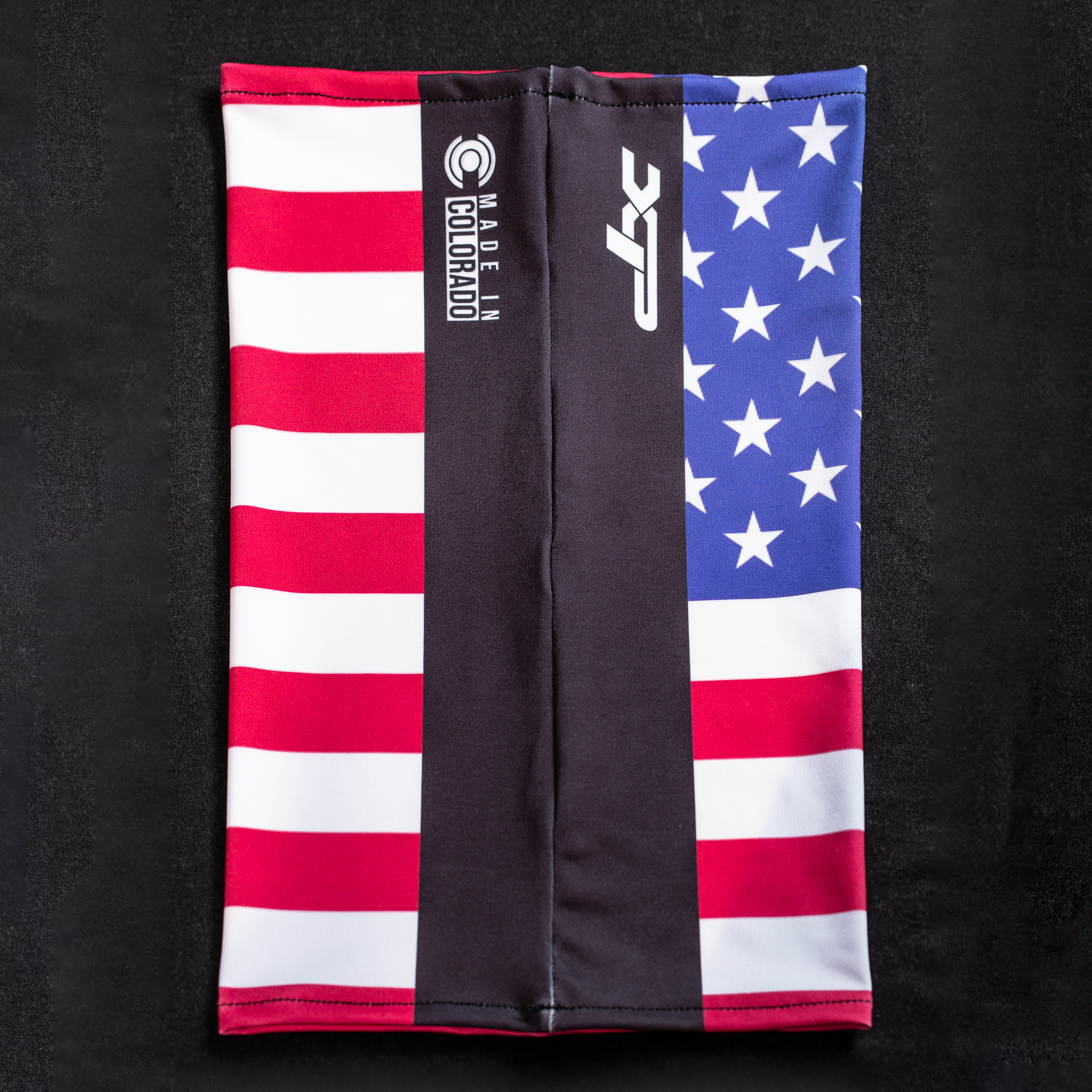 Sublimated Antimicrobial Neck Gaiter in USA Xtreme Pro Apparel