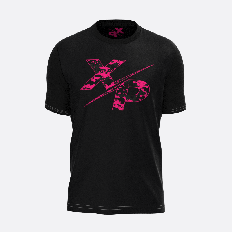 Neon Camo Short Sleeve Fully Sublimated Dry Fit in Pink Xtreme Pro Apparel