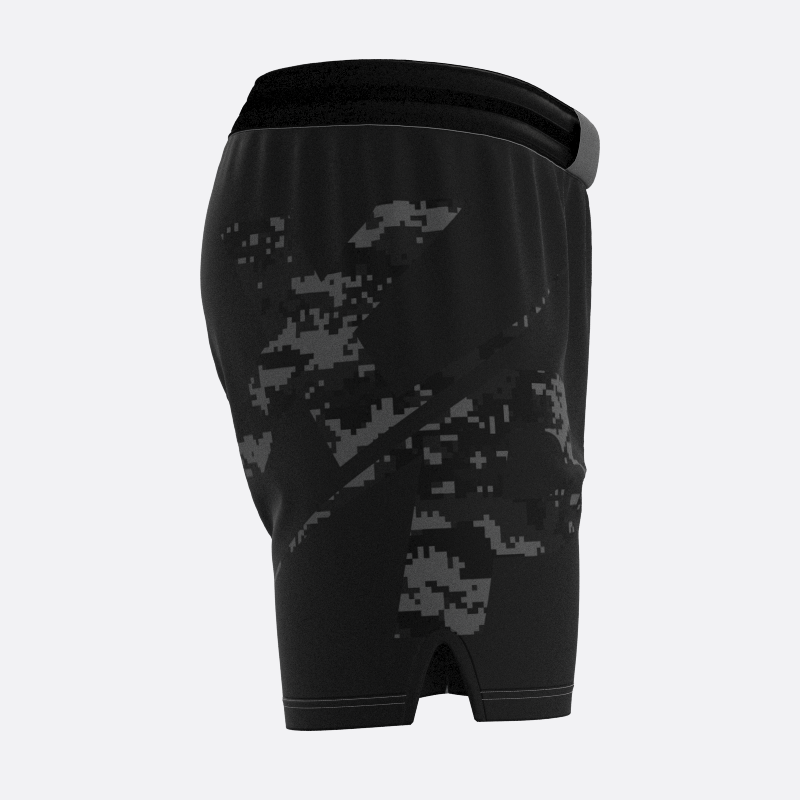 Neon Camo Sport Shorts in Charcoal Xtreme Pro Apparel