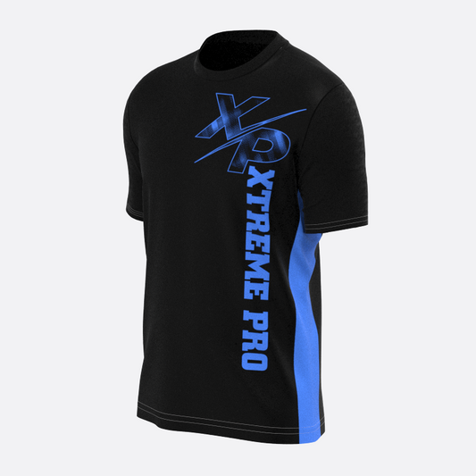 Neon Halftone Short Sleeve Fully Sublimated Dry Fit in Blue Xtreme Pro Apparel