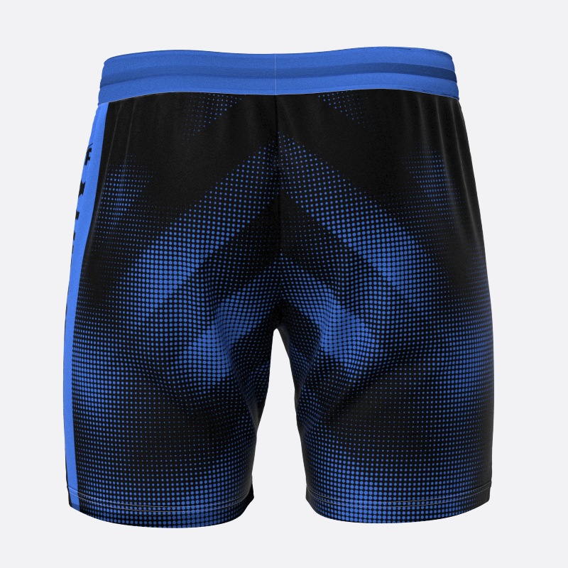 Neon Halftone Sport Shorts in Blue Xtreme Pro Apparel