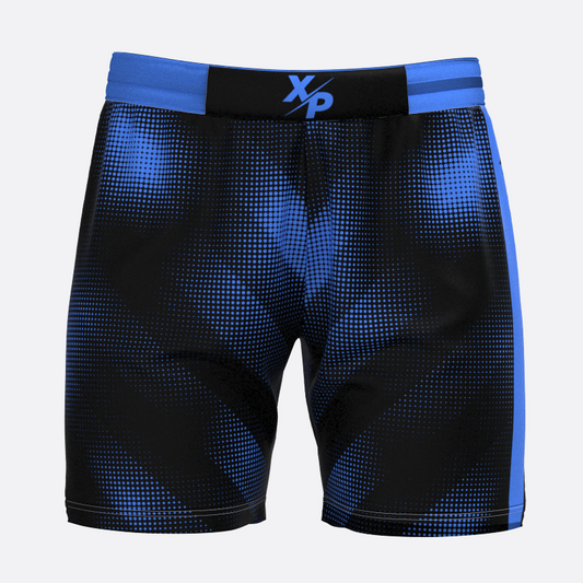 Neon Halftone Sport Shorts in Blue Xtreme Pro Apparel