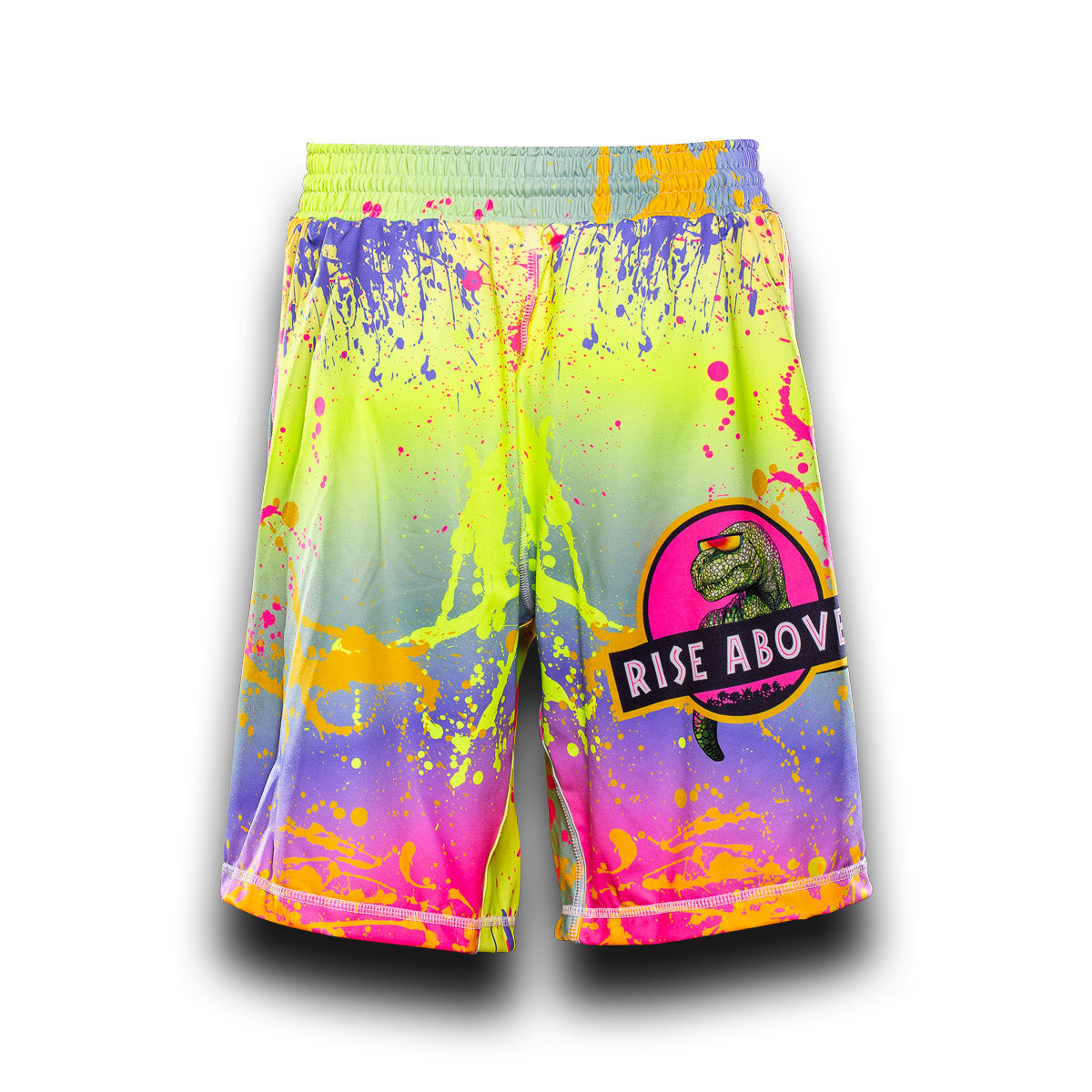 Neon T- Rex Sport Shorts Xtreme Pro Apparel