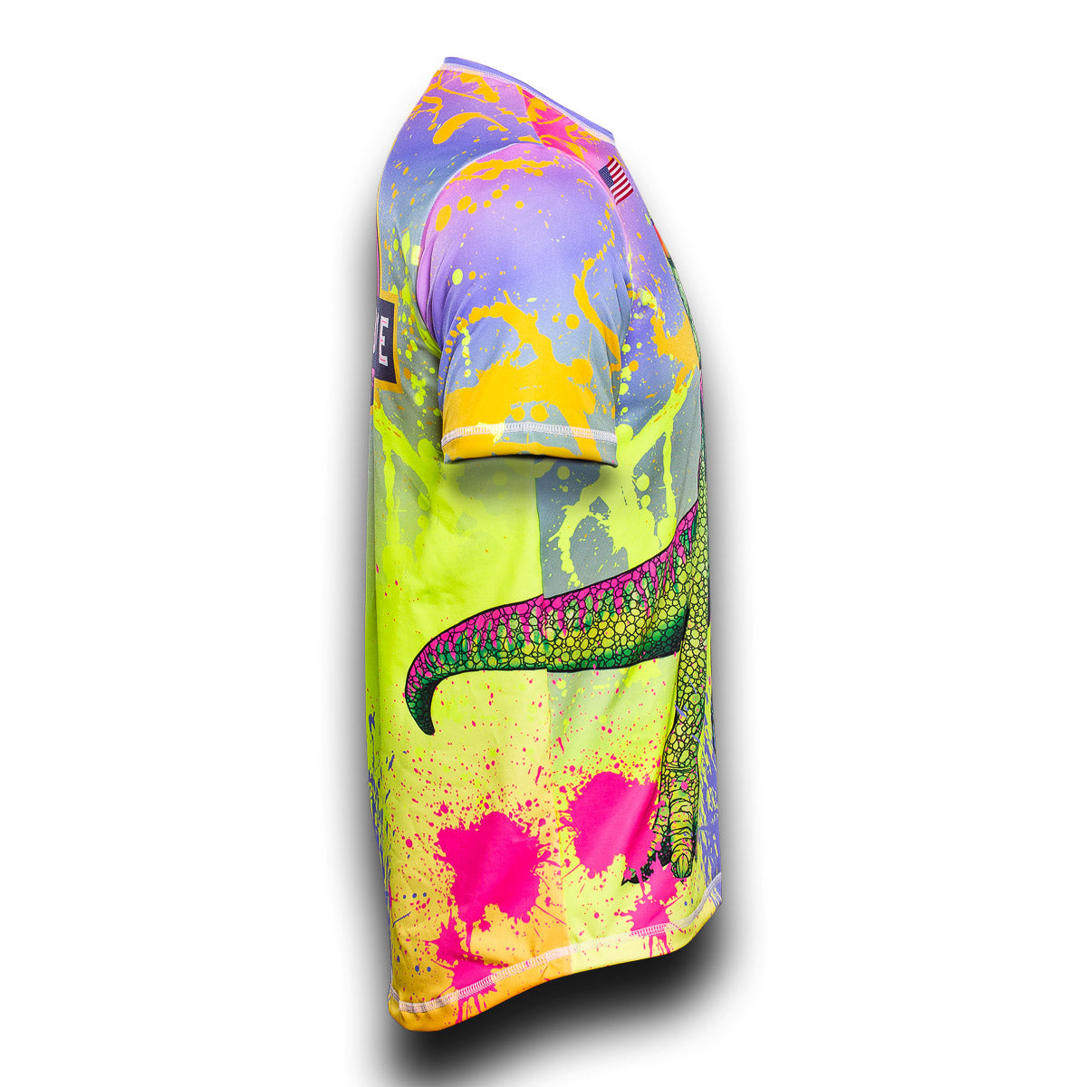 Neon T-Rex Compression Shirt Xtreme Pro Apparel