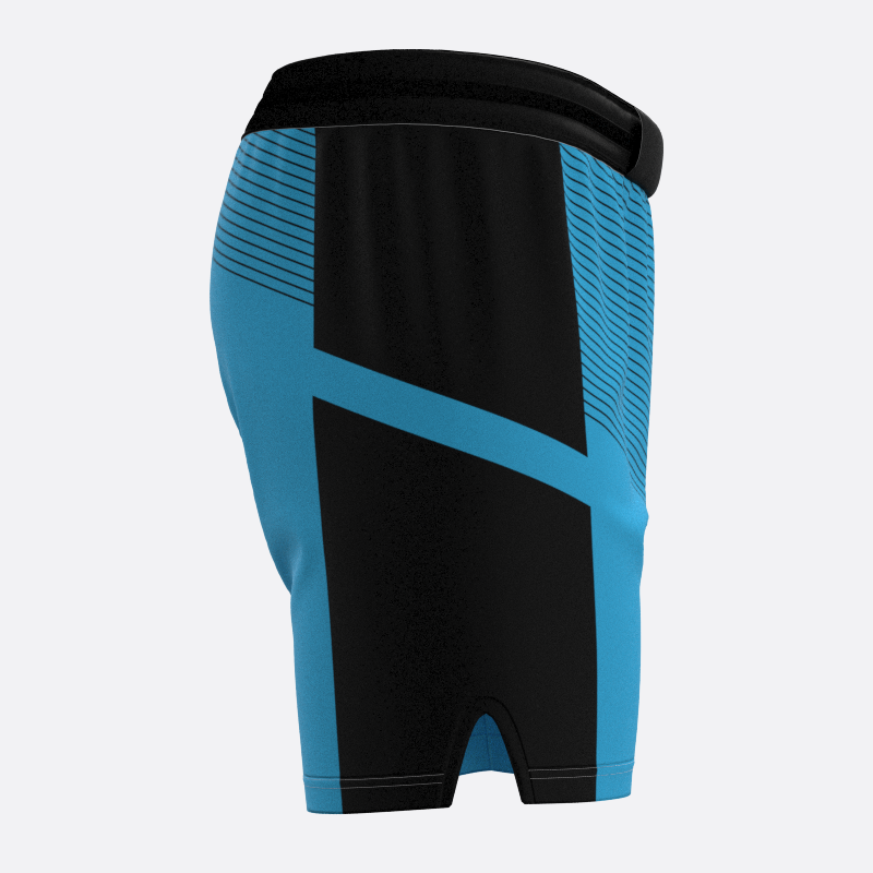 Pinstriped Sport Shorts in Blue Xtreme Pro Apparel