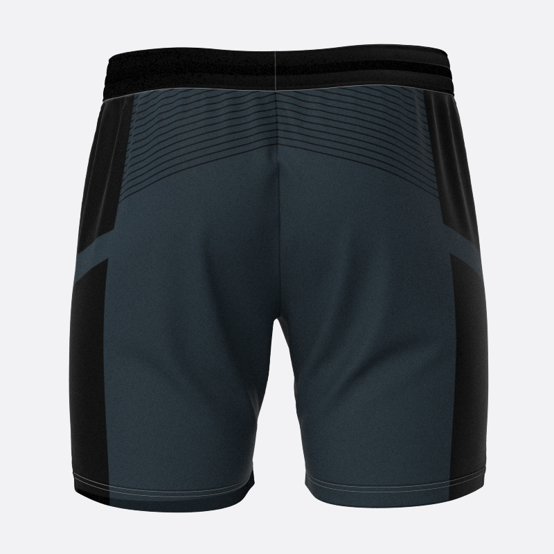 Pinstriped Sport Shorts In Slate Xtreme Pro Apparel