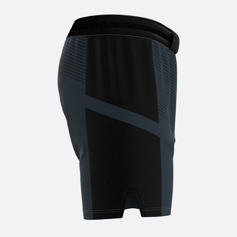 Pinstriped Sport Shorts In Slate Xtreme Pro Apparel