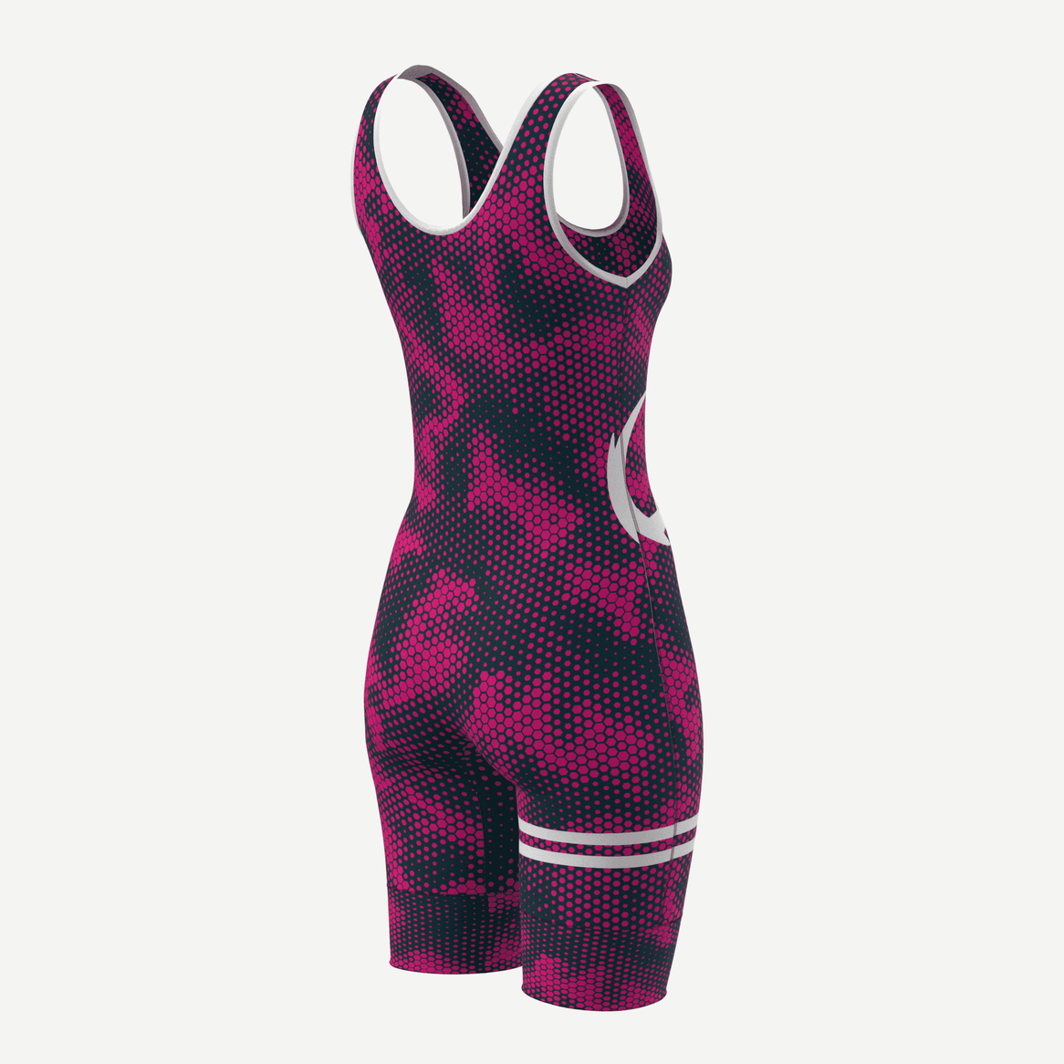 Pixelated Camo Wrestling Singlet Women Xtreme Pro Apparel