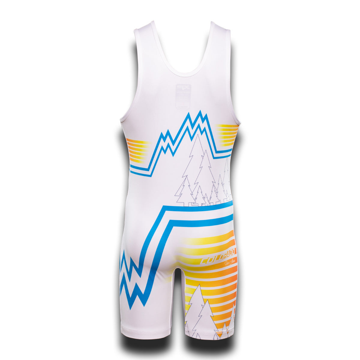 Retro Colorado Singlet - White Xtreme Pro Apparel