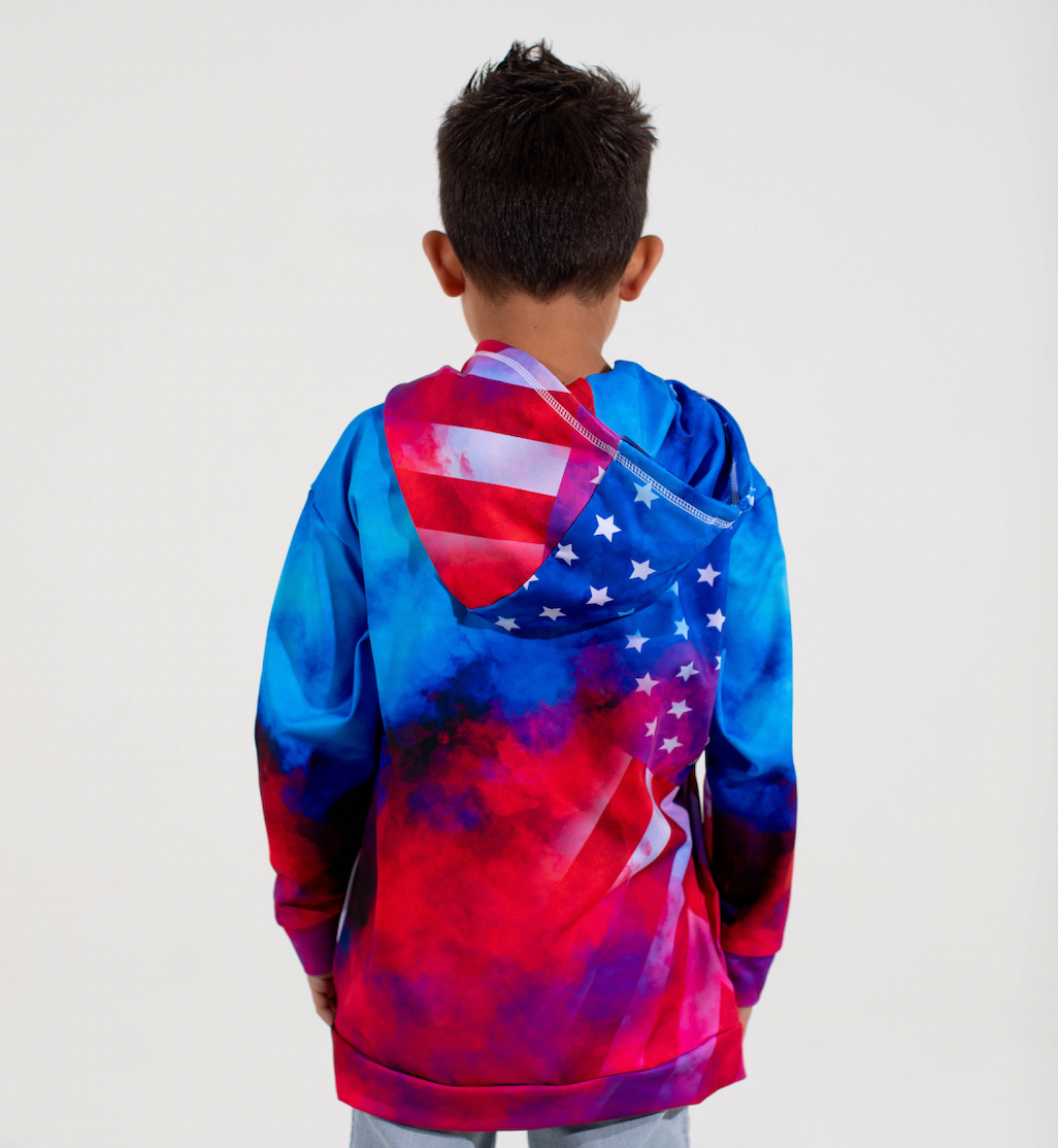 USA Smoke Super Soft Fully Sublimated Hoodie