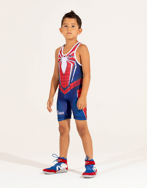 Spider man wrestling singlet online