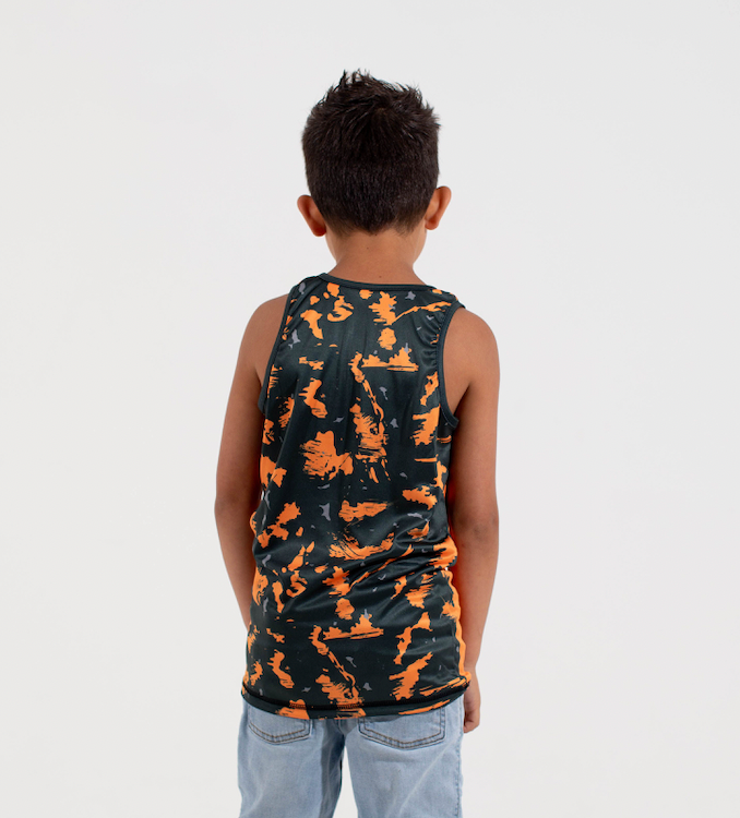 Camo Track Tank Top