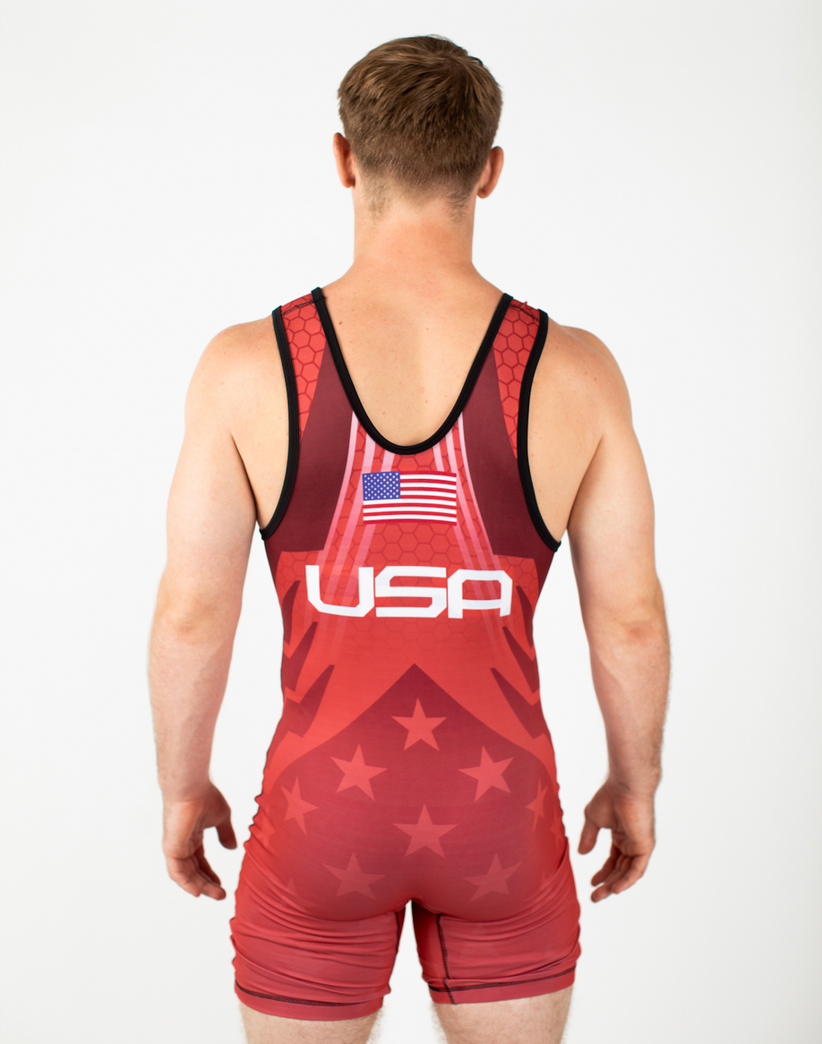 USA Singlet  **REVERSIBLE**