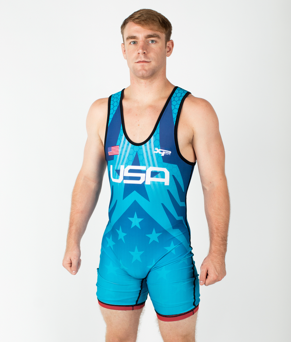 USA Singlet  **REVERSIBLE**