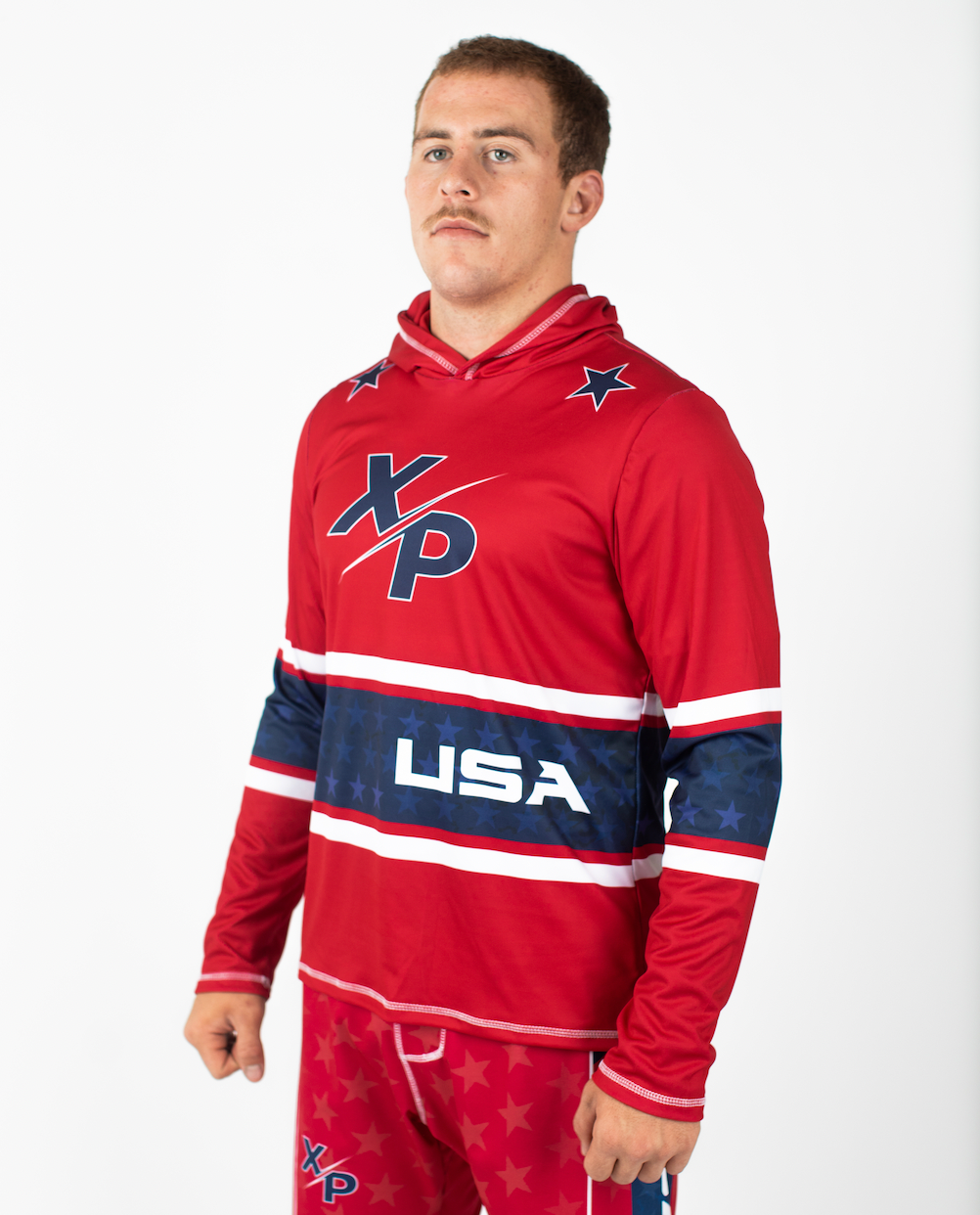 Nationals Fully Sublimated Long Sleeve Dry Fit With Hood