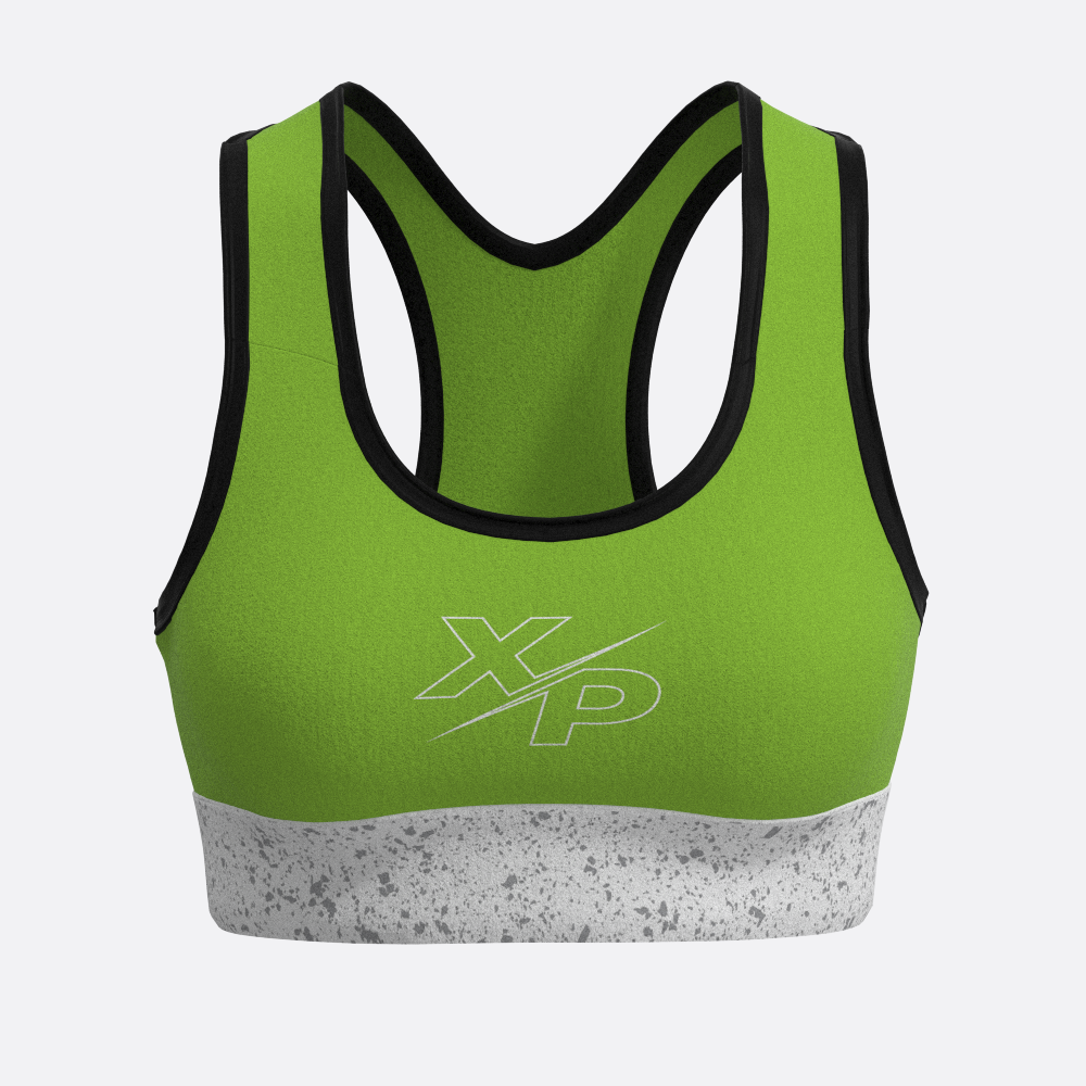 Speckle XP Logo Sports Bra