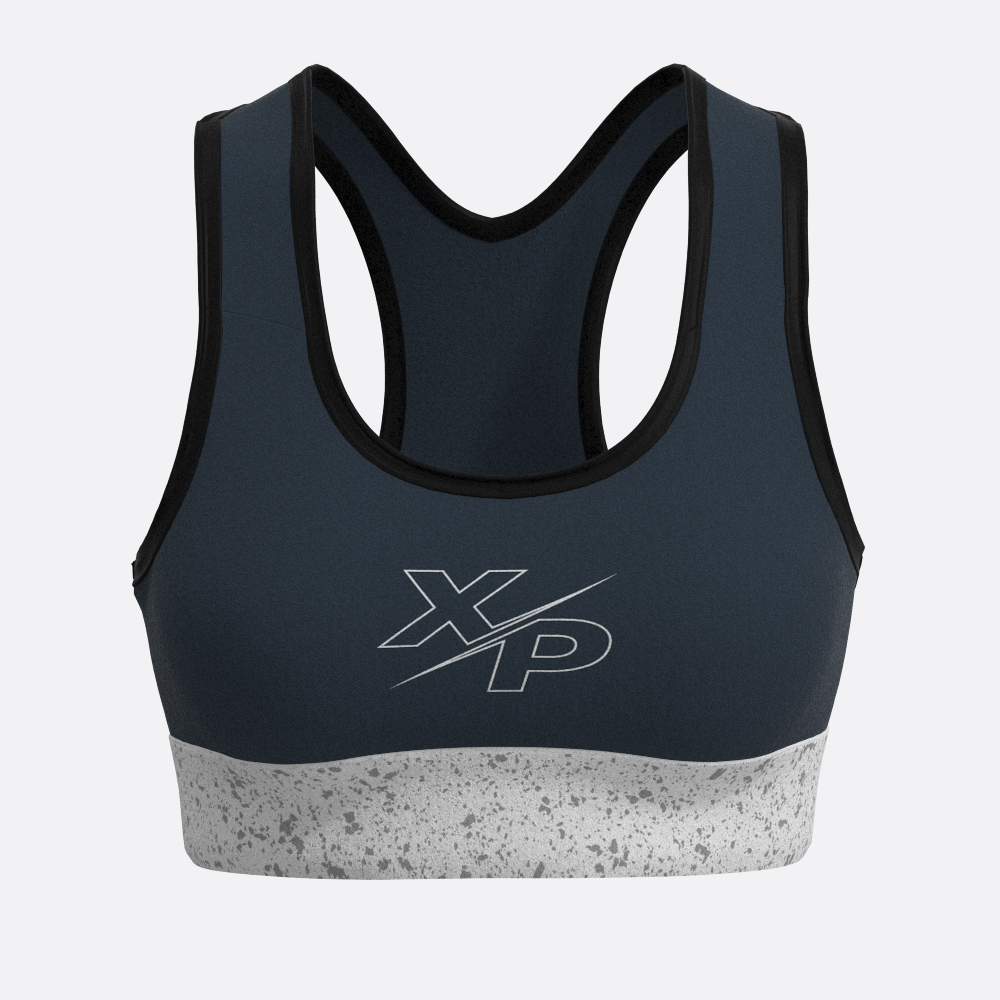 Speckle XP Logo Sports Bra – Xtreme Pro Apparel