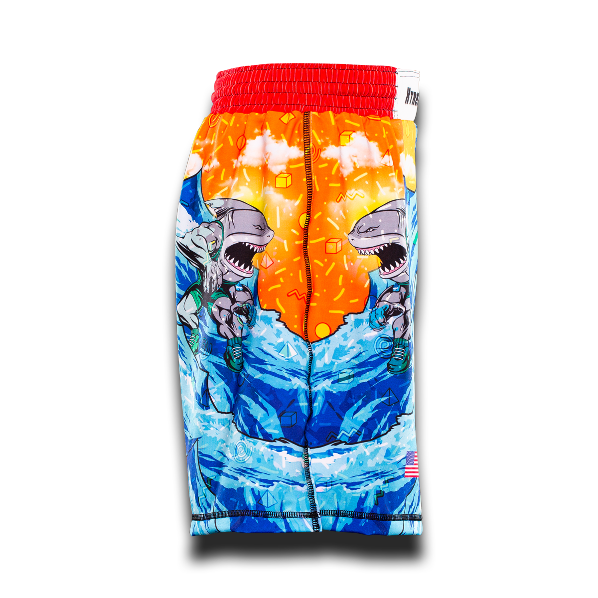 Thrasher Shark Sport Fight Shorts