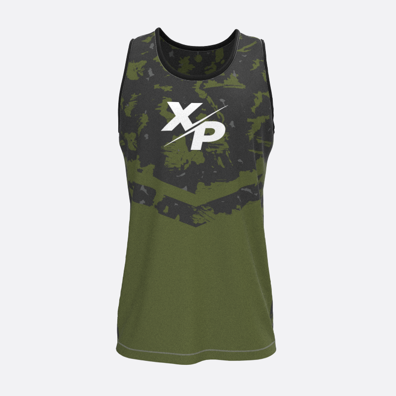 Camo Track Tank Top