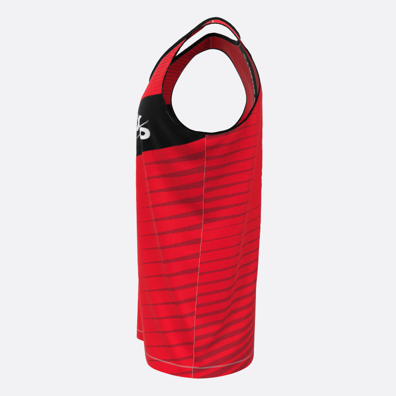High Jump Track Tank Top in Red Xtreme Pro Apparel