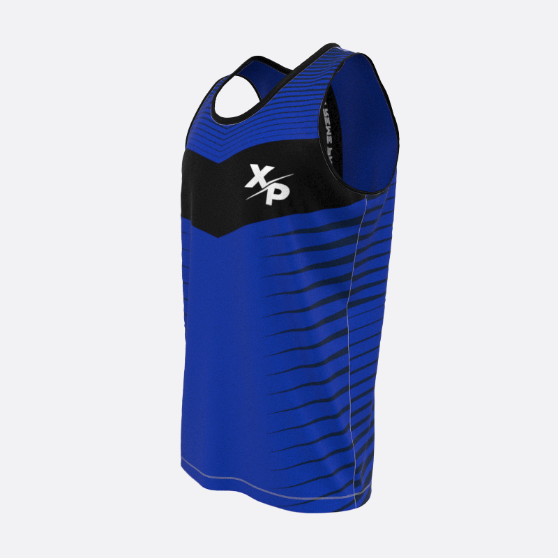 High Jump Track Tank Top in Royal Blue Xtreme Pro Apparel