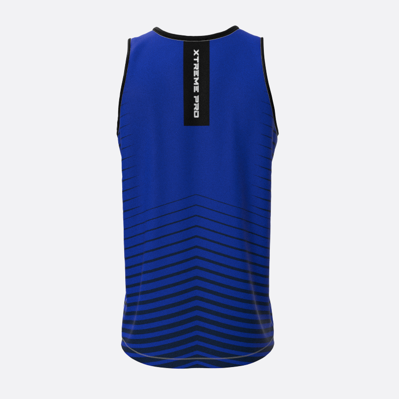 High Jump Track Tank Top in Royal Blue Xtreme Pro Apparel