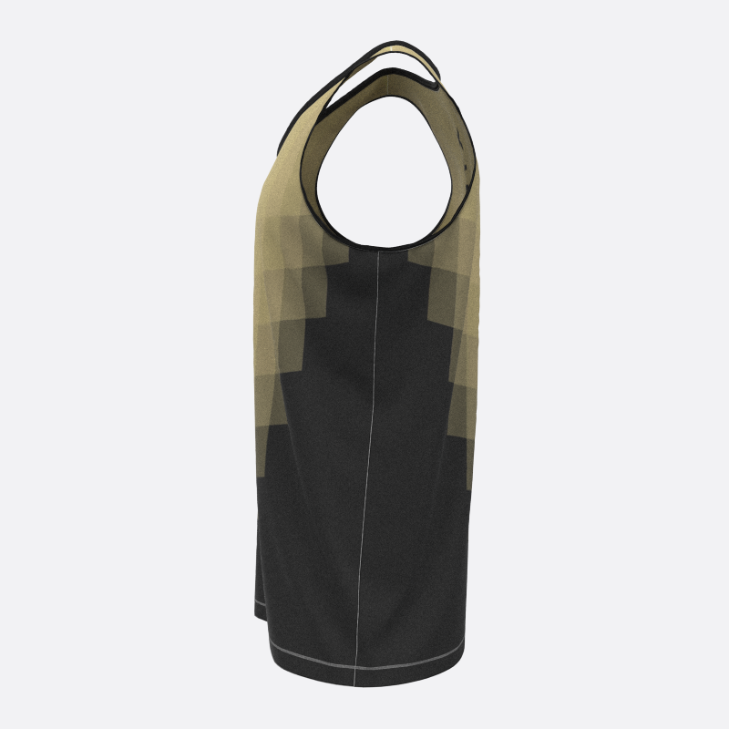 Podium Track Tank Top in Gold Xtreme Pro Apparel
