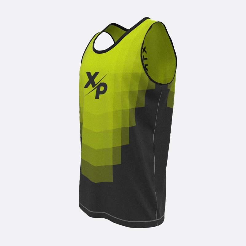 Podium Track Tank Top in Neon Green Xtreme Pro Apparel