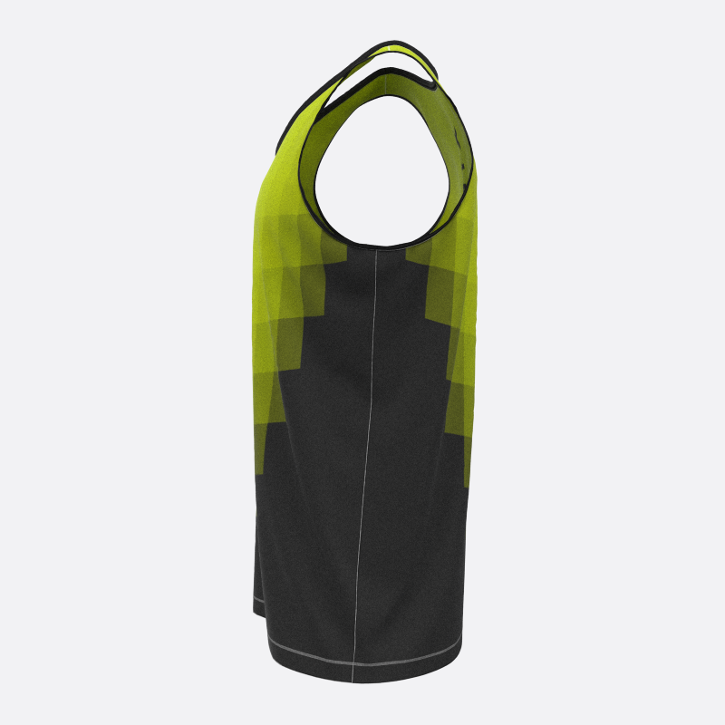 Podium Track Tank Top in Neon Green Xtreme Pro Apparel