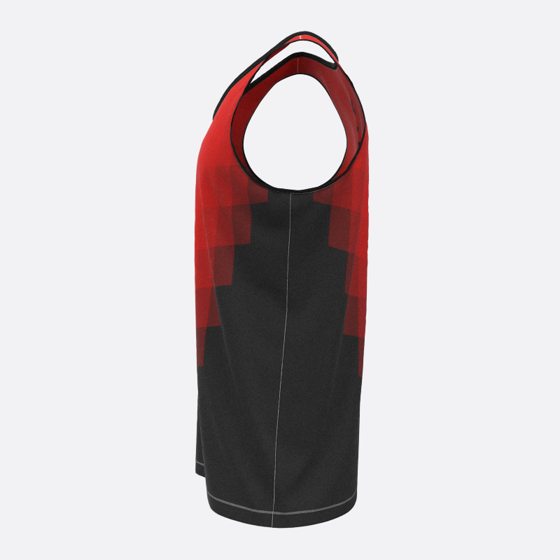 Podium Track Tank Top in Red Xtreme Pro Apparel