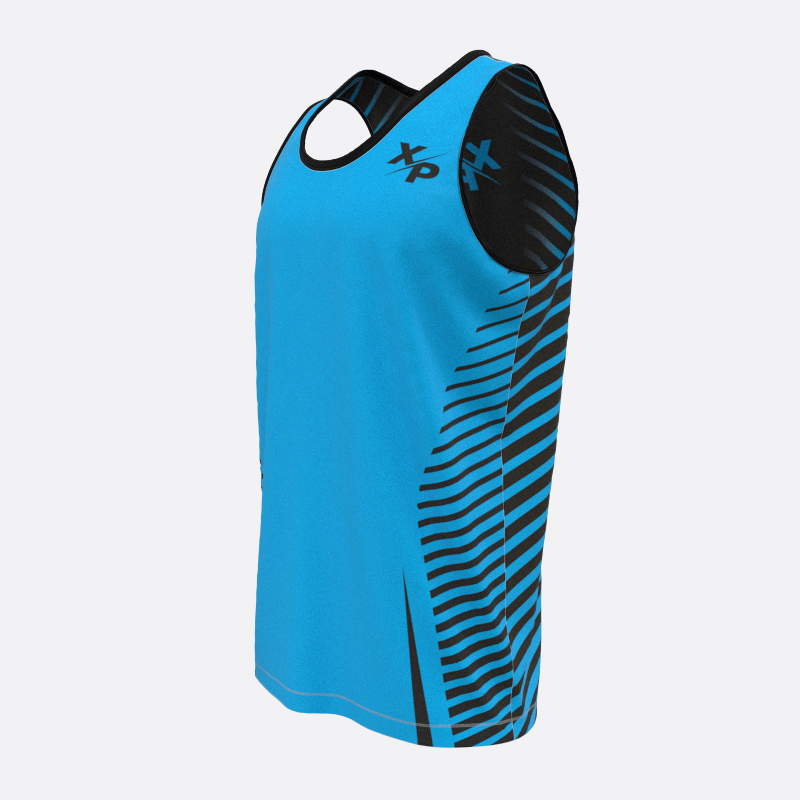 Relay Track Tank Top in Blue Xtreme Pro Apparel