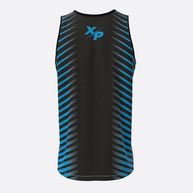 Relay Track Tank Top in Blue Xtreme Pro Apparel