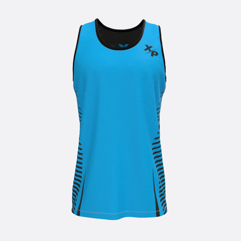 Relay Track Tank Top in Blue Xtreme Pro Apparel