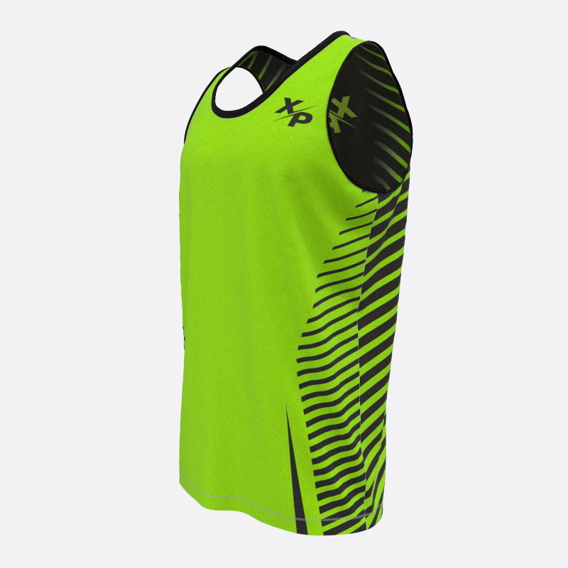 Relay Track Tank Top in Green Xtreme Pro Apparel