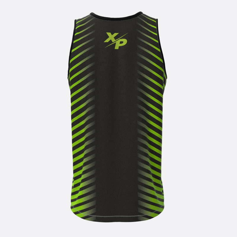 Relay Track Tank Top in Green Xtreme Pro Apparel