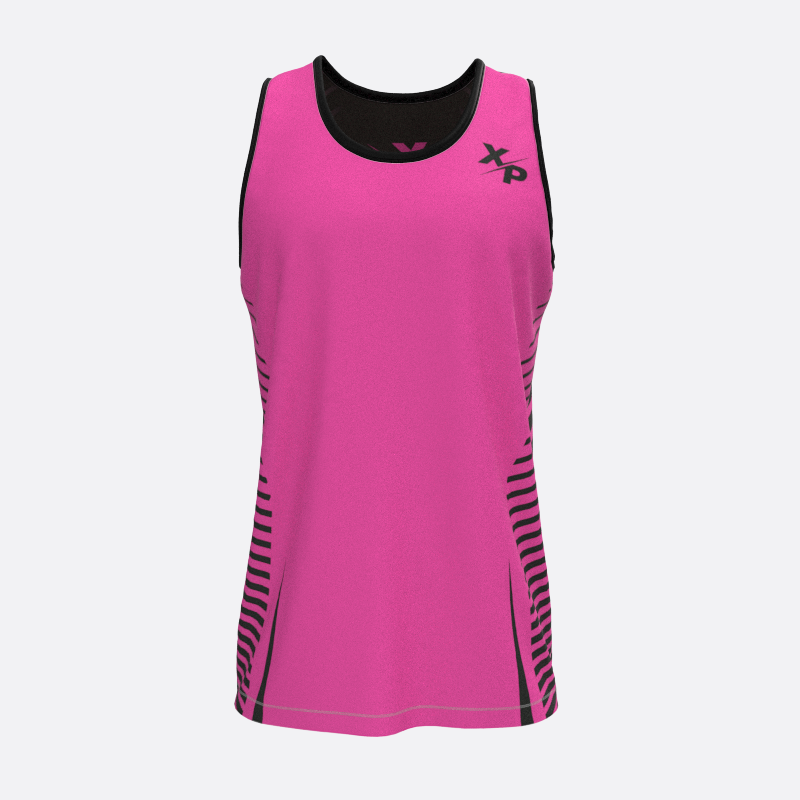 Relay Track Tank Top in Pink Xtreme Pro Apparel