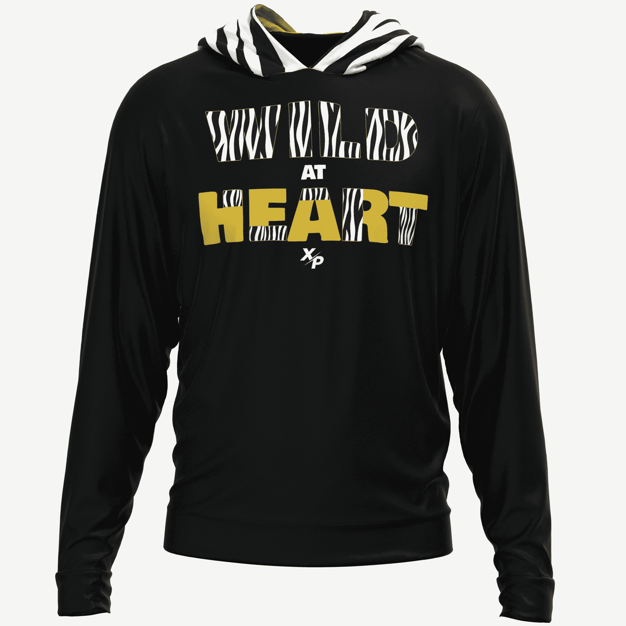 Wild At Heart Fully Sublimated Hoodie Xtreme Pro Apparel