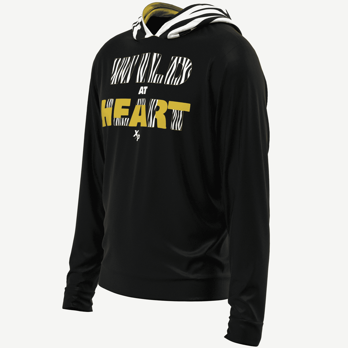 Wild At Heart Fully Sublimated Hoodie Xtreme Pro Apparel