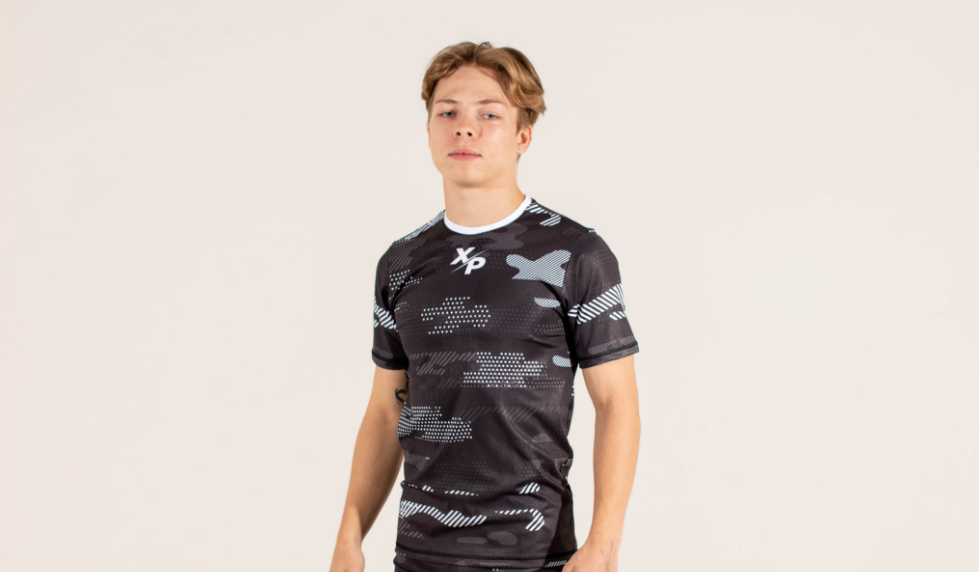 Neon Midnight Camo Compression Tee