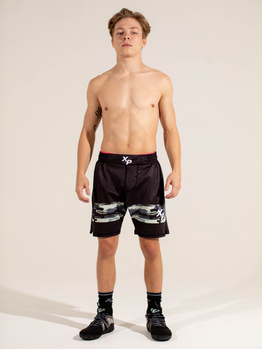 Camo Stripe Sport Shorts