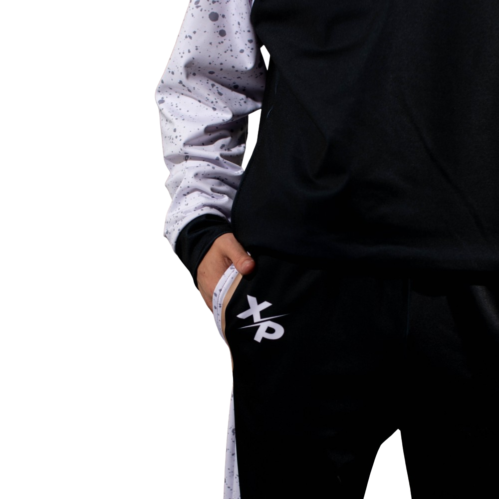 Rise Ink Fully Sublimated Sweatpants w- Pockets & Side Zippers