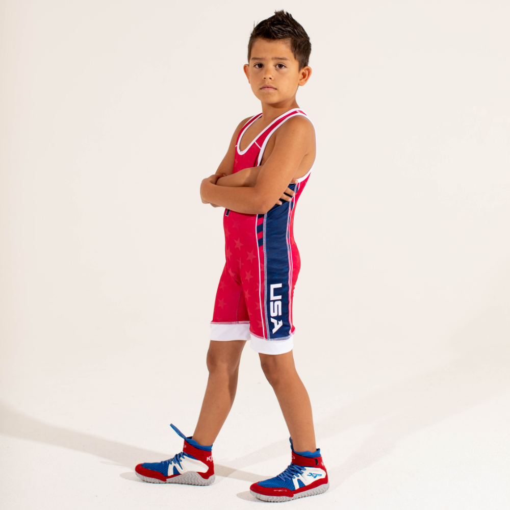 Approved Freestyle & Greco Nationals Fully Sublimated Wrestling Singlet