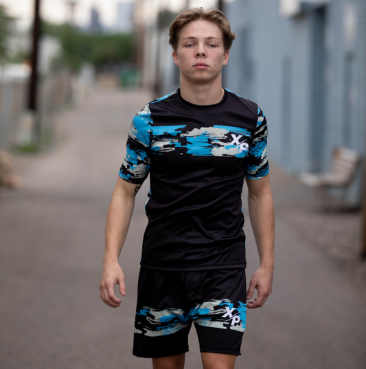 Camo Stripe Short Sleeve Fully Sublimated Dry Fit