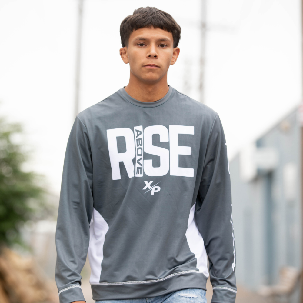 Rise Above Fully Sublimated Crewneck Sweatshirt