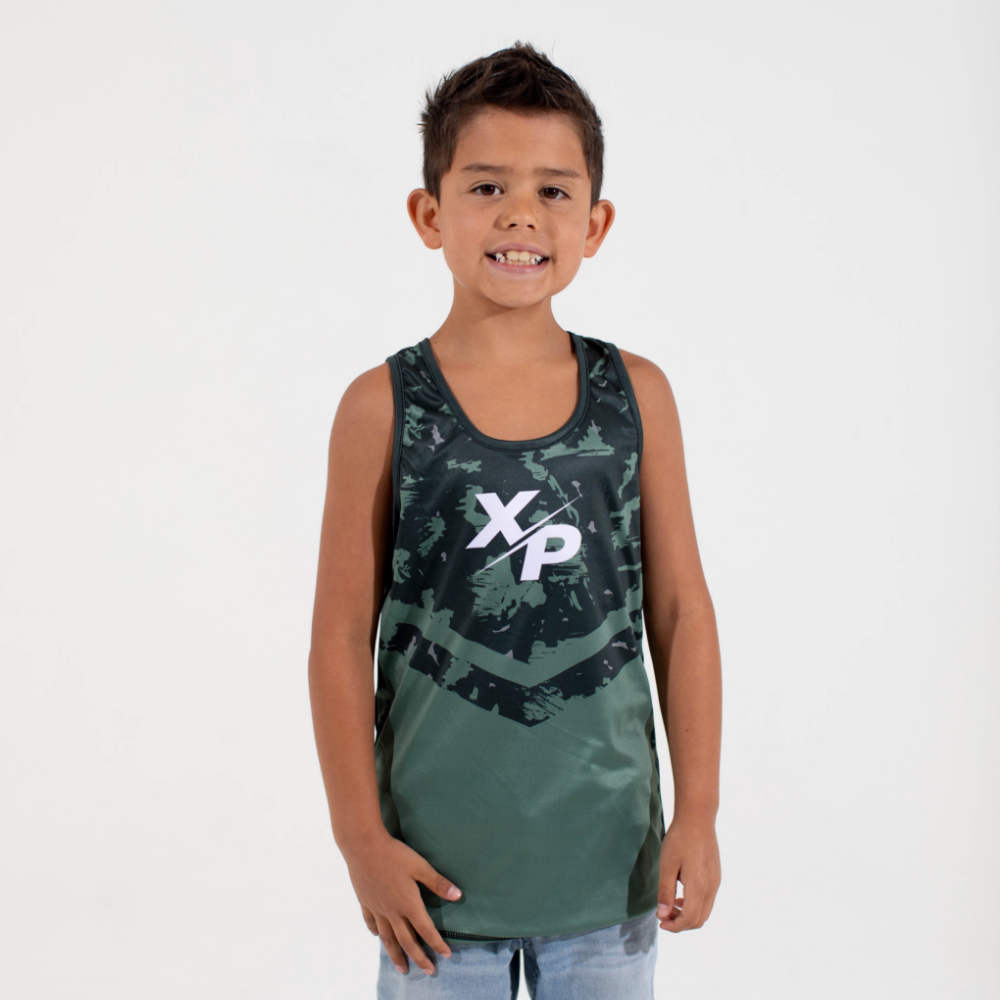 Camo Track Tank Top