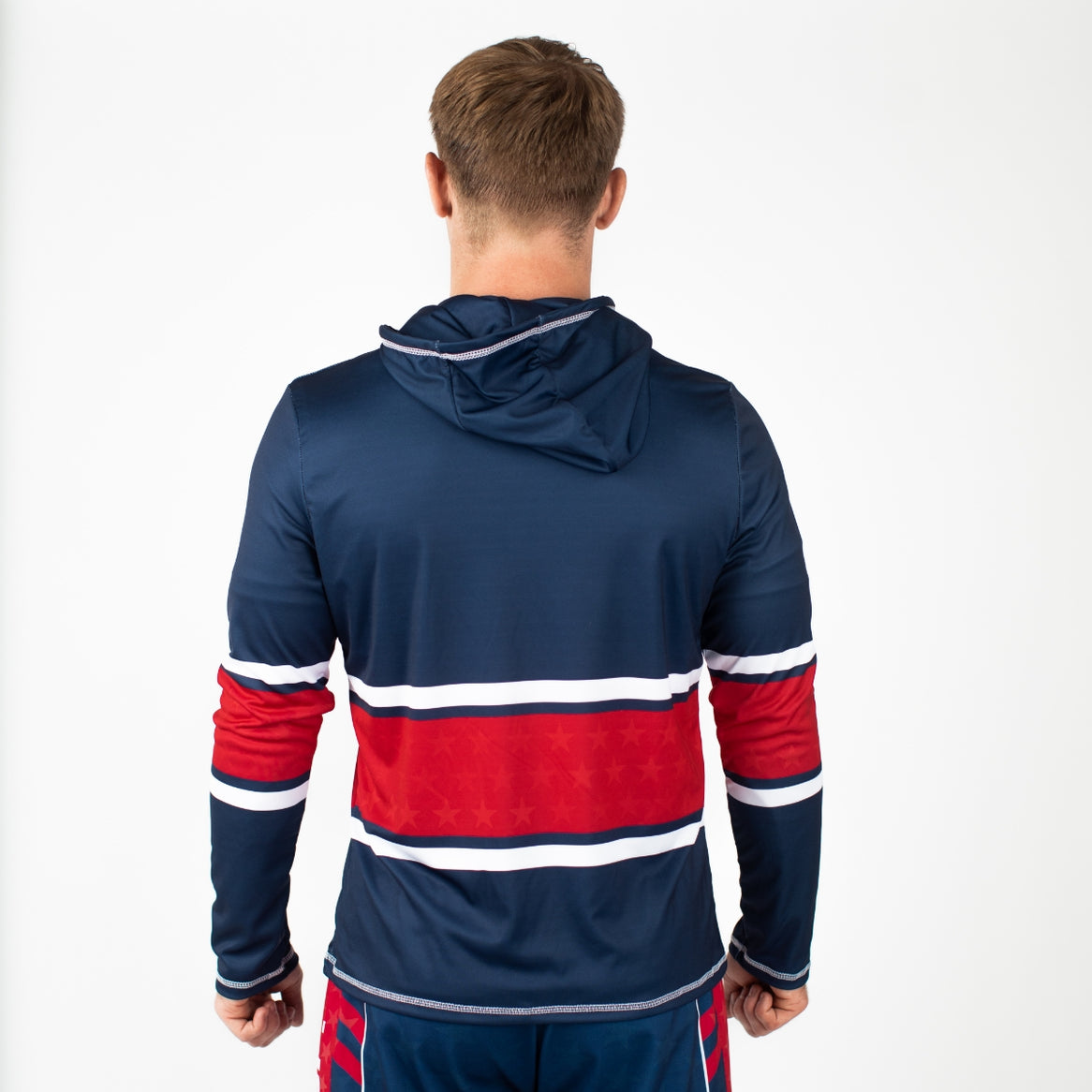 Nationals Fully Sublimated Long Sleeve Dry Fit With Hood