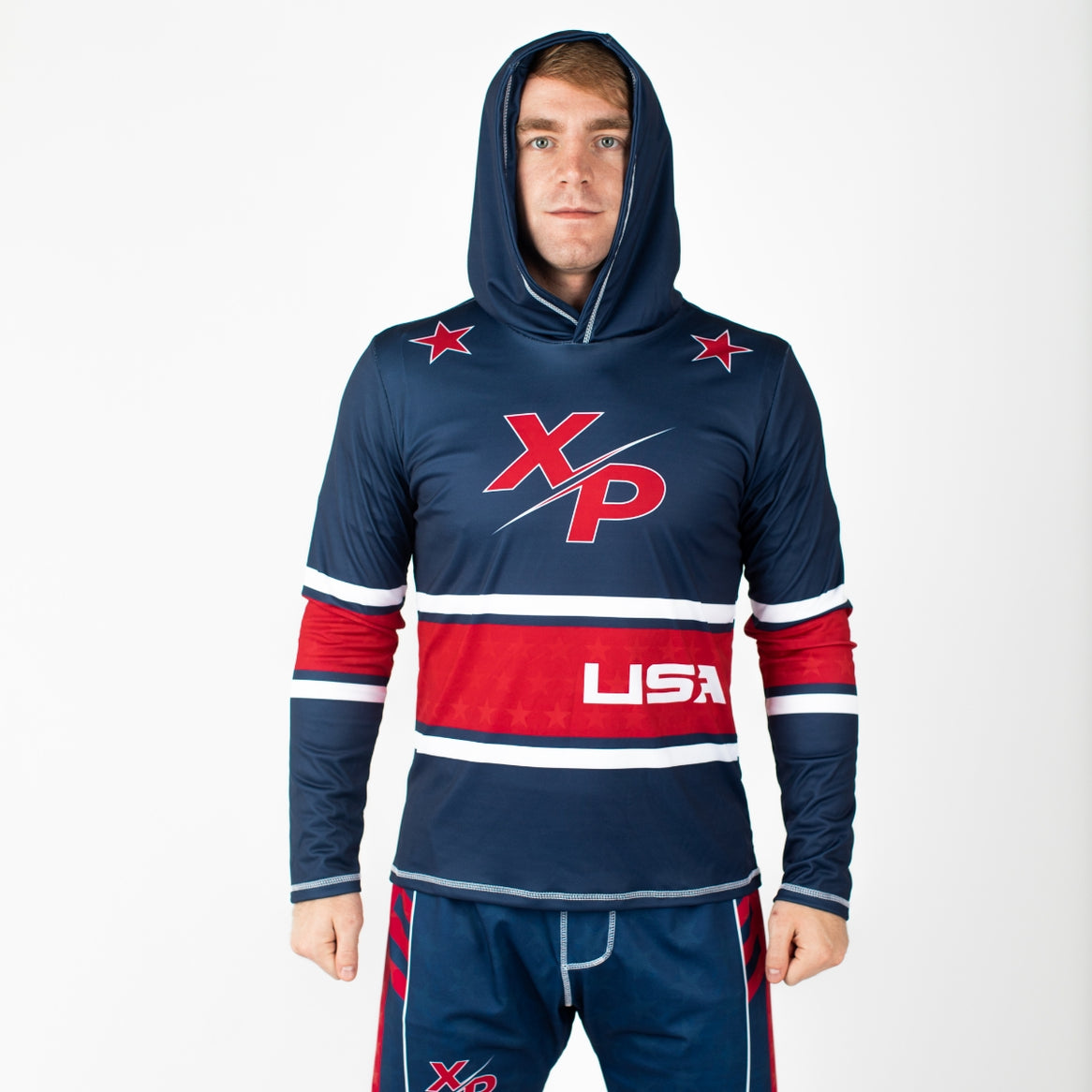 Nationals Fully Sublimated Long Sleeve Dry Fit With Hood