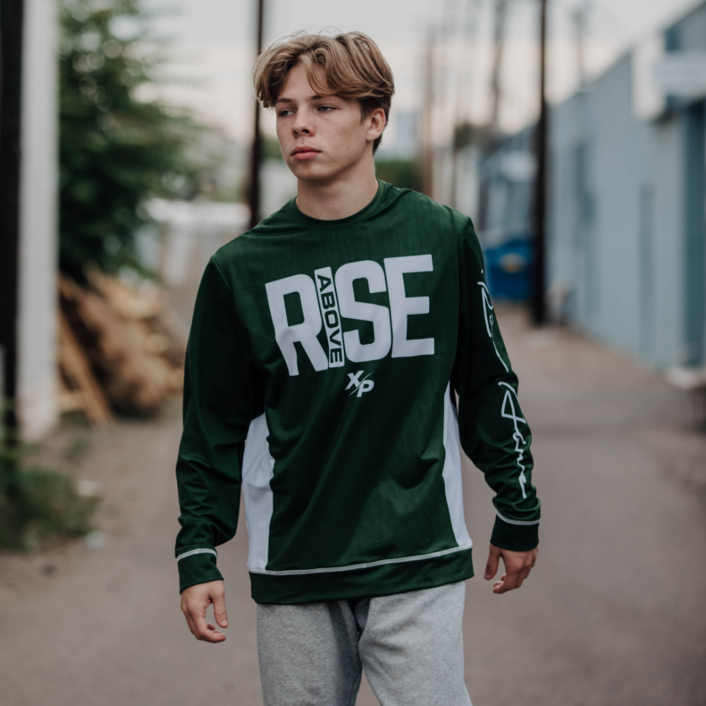 Rise Above Fully Sublimated Crewneck Sweatshirt